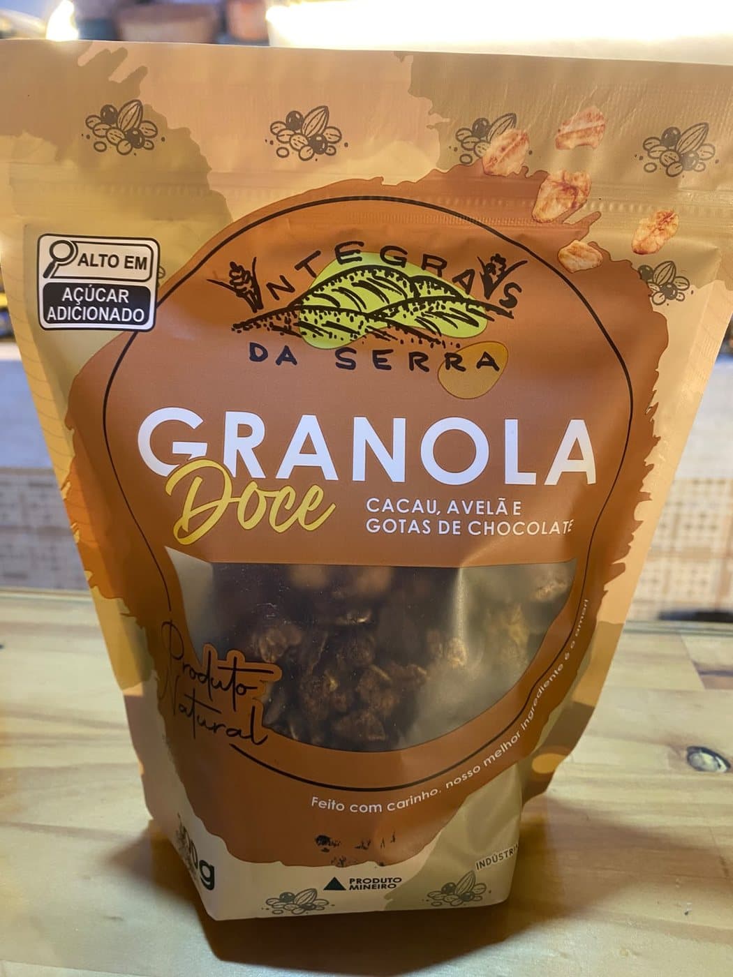 Granola Cacau com Avelã