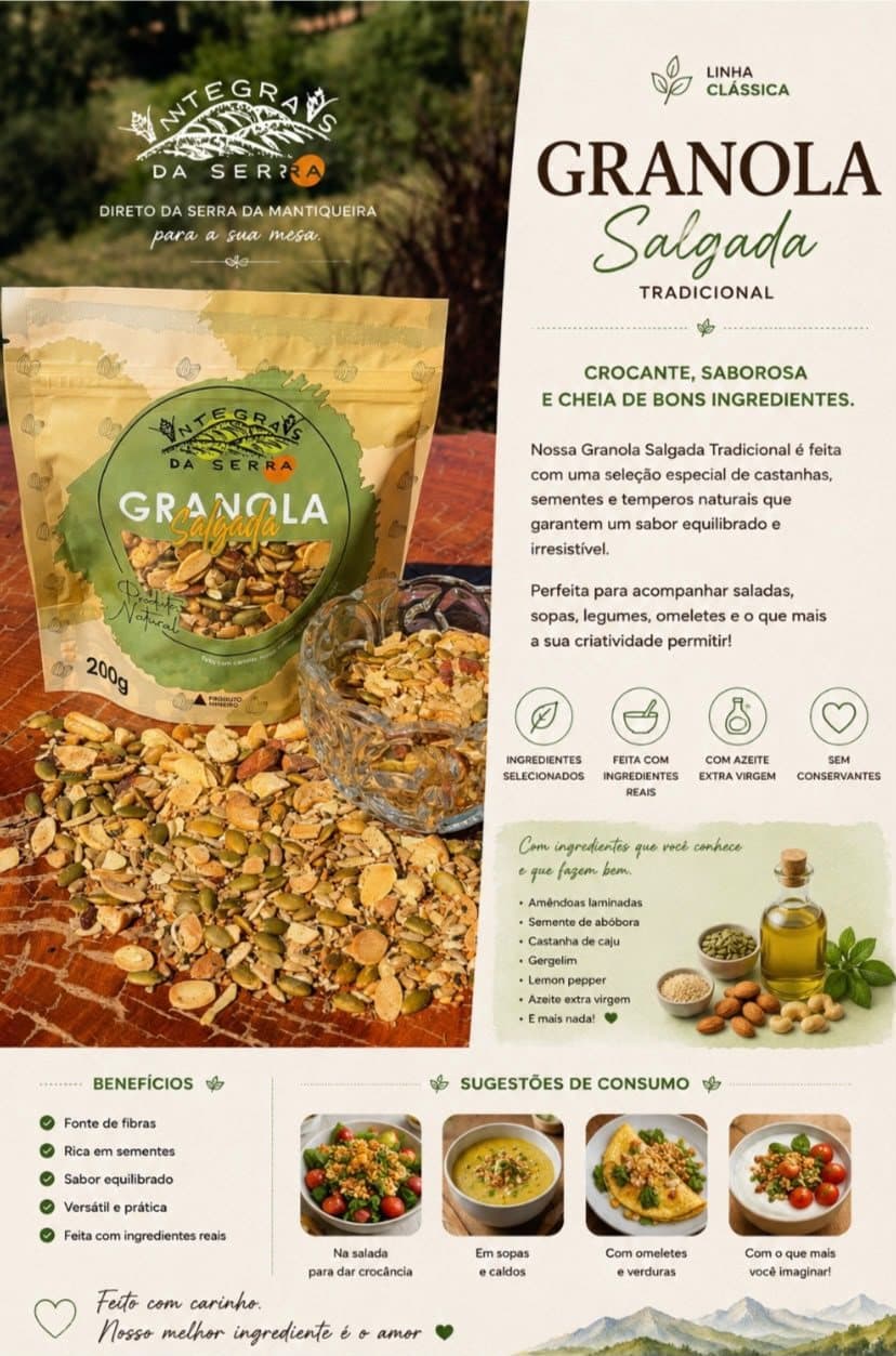 Granola Salgada · Tradicional — foto 2